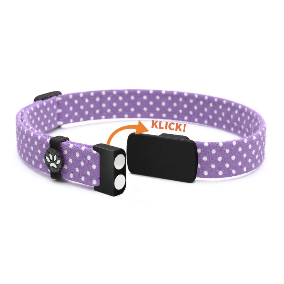 AMMY Personalisiertes Katzenhalsband mit Magnetverschluss