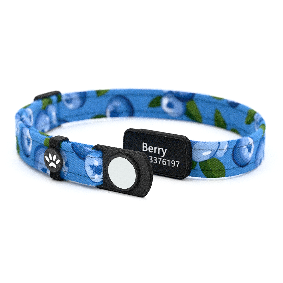 Katzenhalsband "Berry" Blaubeeren
