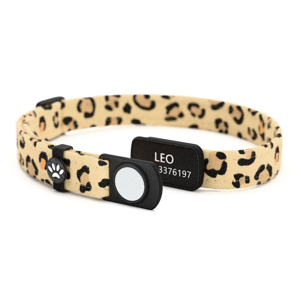 Katzenhalsband "Leo" Leopard