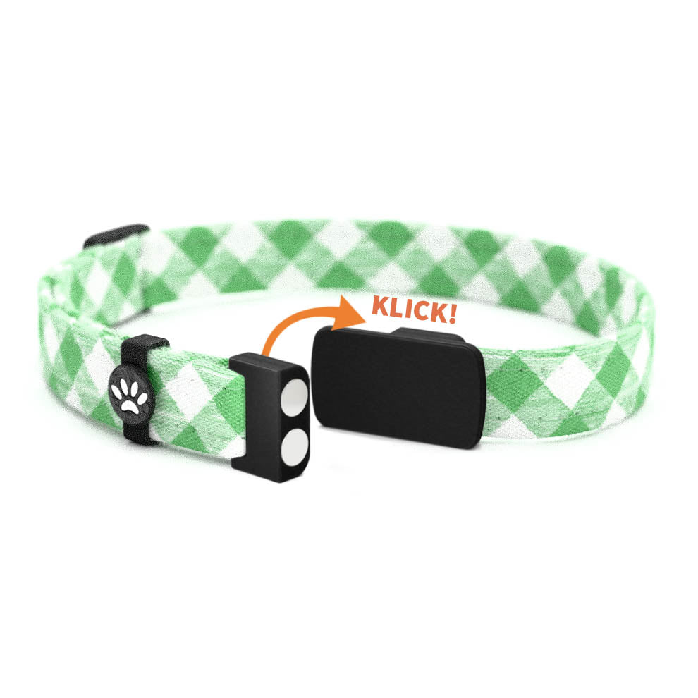 NICK Personalisiertes Katzenhalsband mit Magnetverschluss