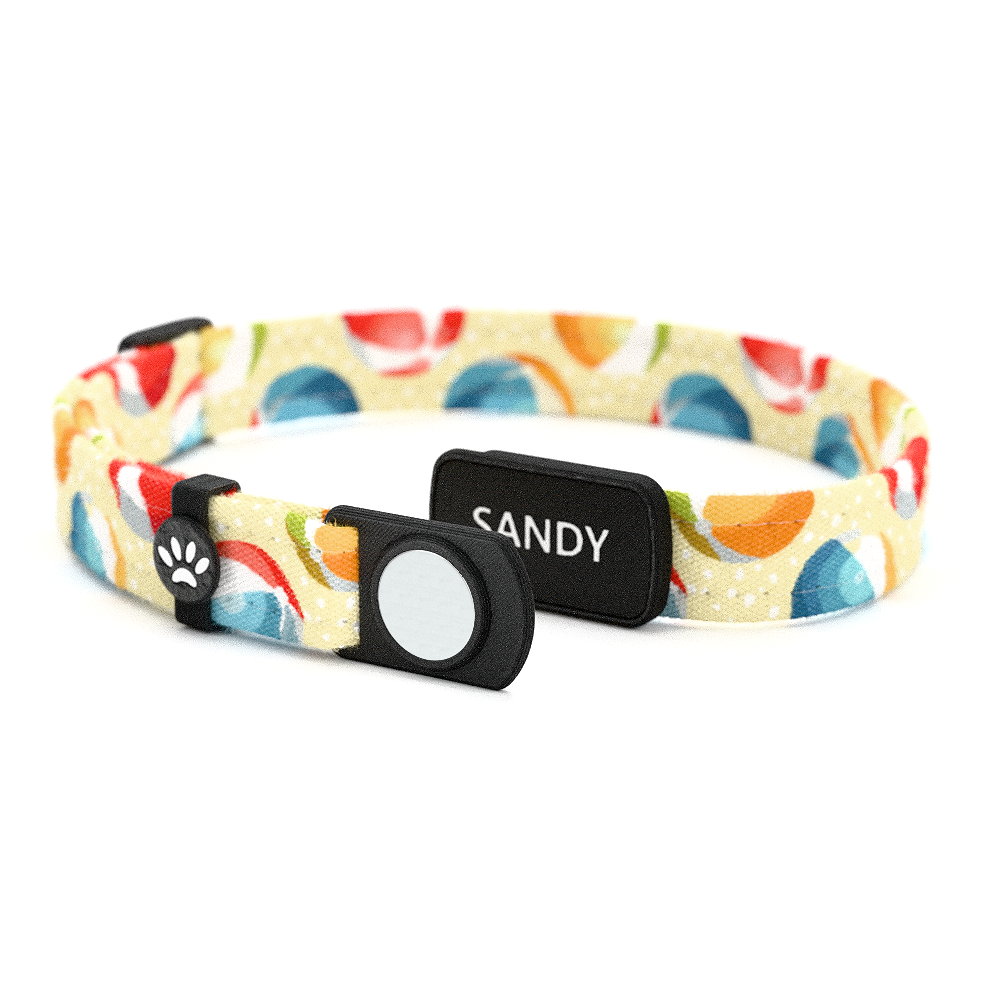 Katzenhalsband "Sandy" Strandball
