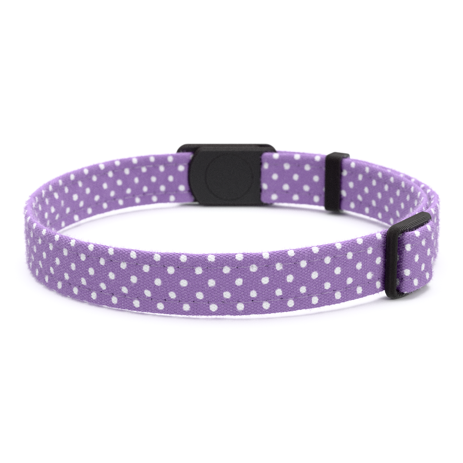 Katzenhalsband "Ammy" Lila Gepunktet