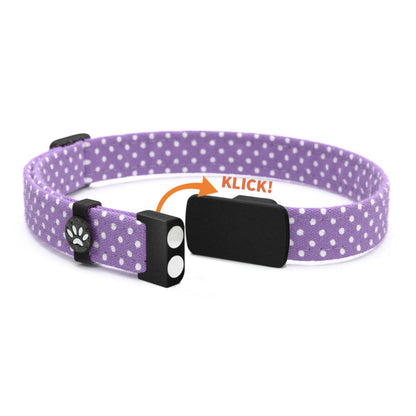 AMMY Personalisiertes Katzenhalsband mit Magnetverschluss