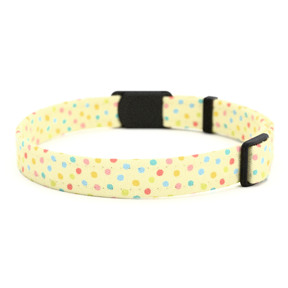 Katzenhalsband "Candy" Bunte Punkte