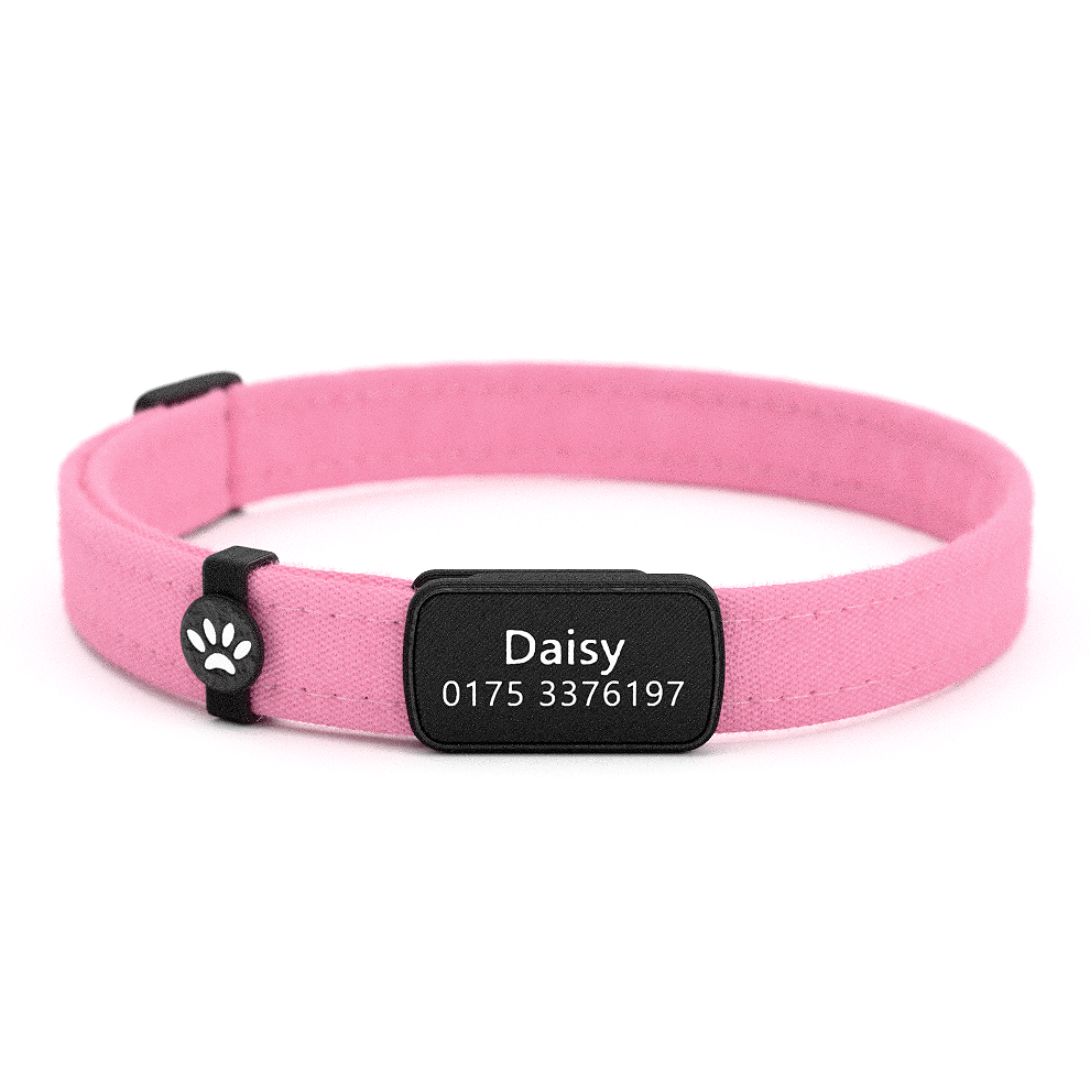 Katzenhalsband "Daisy" Pink Uni