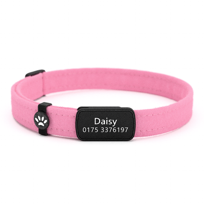 Katzenhalsband "Daisy" Pink Uni