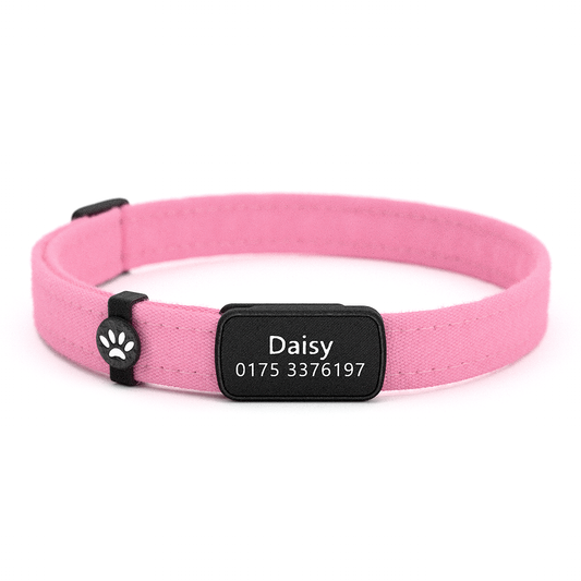 Katzenhalsband "Daisy" Pink Uni