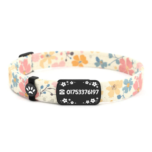 FIONA Personalisiertes Katzenhalsband mit Magnetverschluss