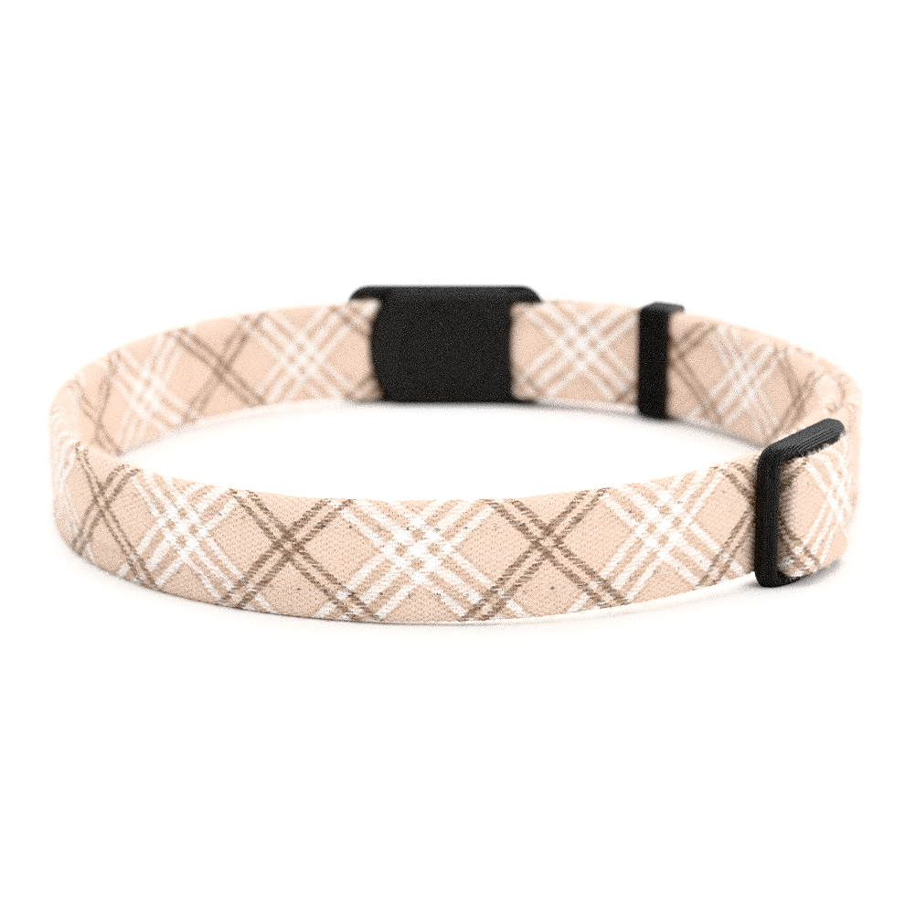 Katzenhalsband "Karl" Tartan Beige