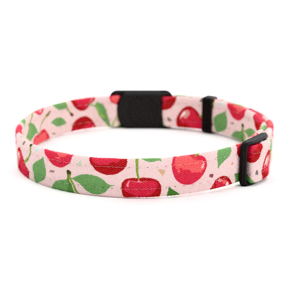 Katzenhalsband "Kira" Kirsche