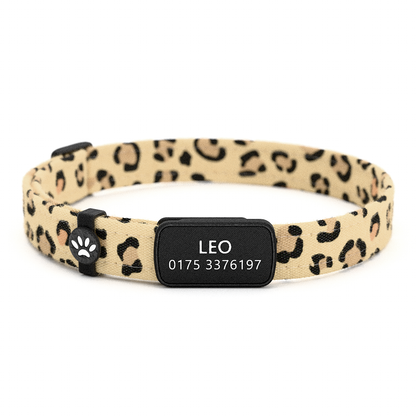 Katzenhalsband "Leo" Leopard