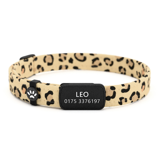Katzenhalsband "Leo" Leopard