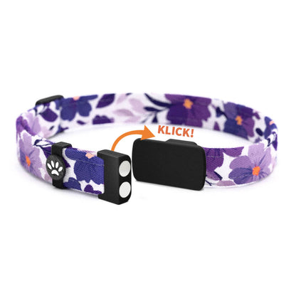 LILLY Personalisiertes Katzenhalsband mit Magnetverschluss