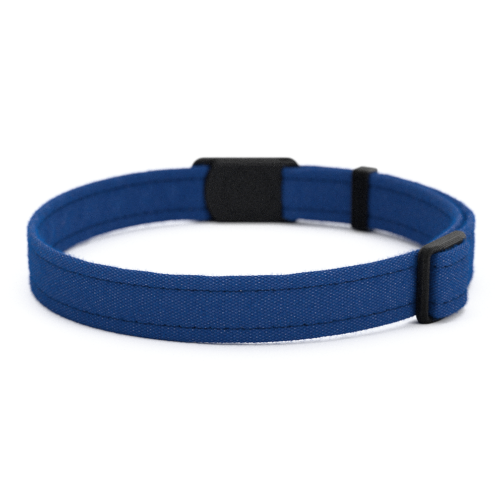 Katzenhalsband "Marin" Marineblau Uni