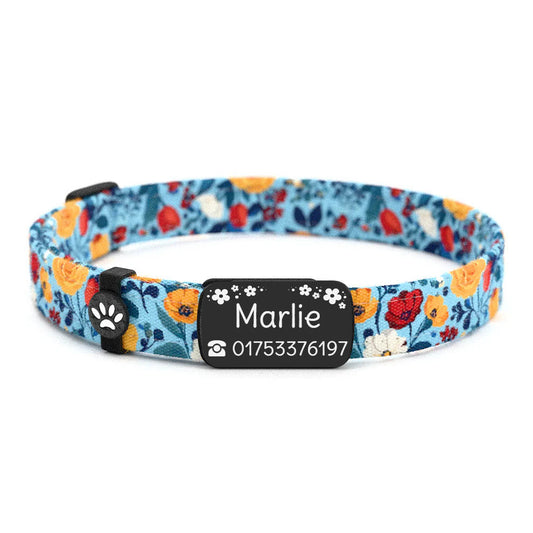 MARLIE Personalisiertes Katzenhalsband mit Magnetverschluss