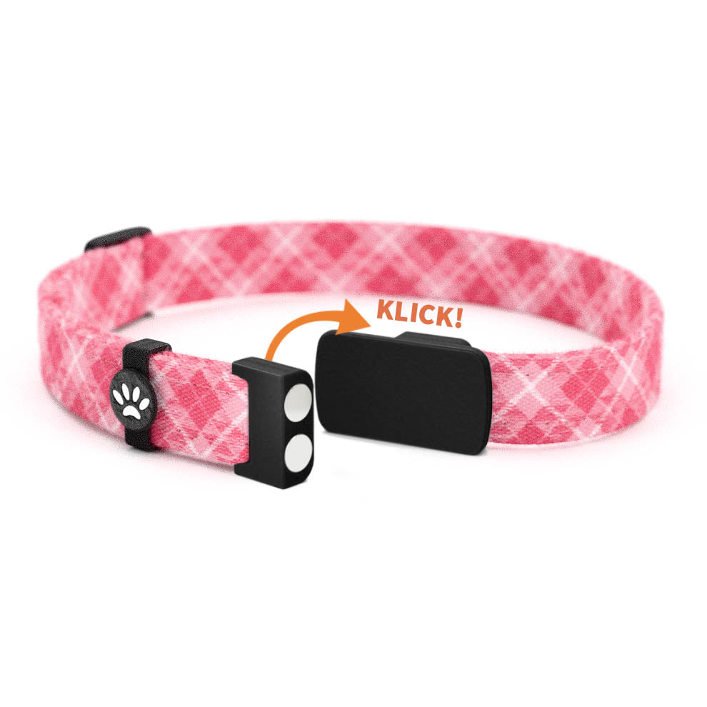 MIMI Personalisiertes Katzenhalsband mit Magnetverschluss