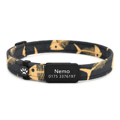 Katzenhalsband "Nemo" Fische
