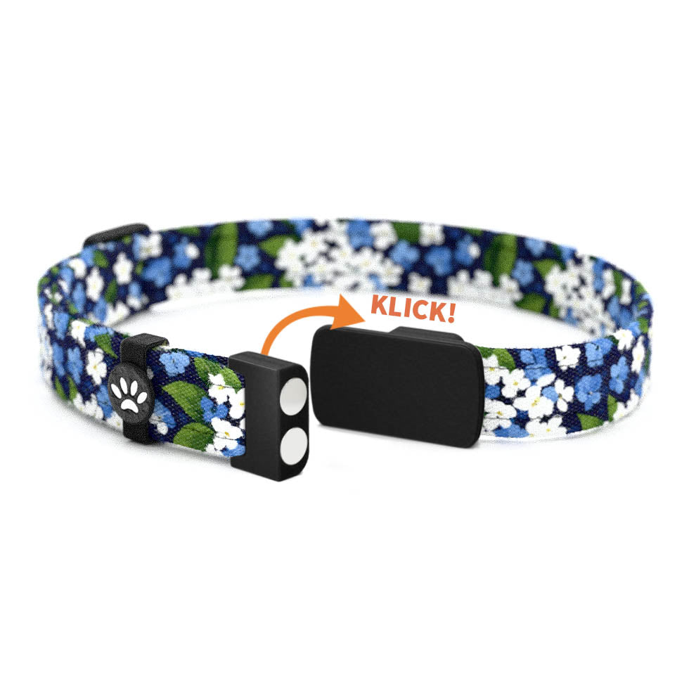 SHADOW Personalisiertes Katzenhalsband mit Magnetverschluss